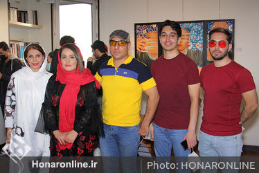 نمایشگاه نقاشی ساناز افشاری در گالری آیریک