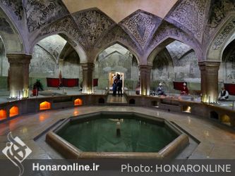 حوض یکی از عناصر معماری ایرانی