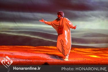 اجرای نمایش بزرگ میدانی محشر در شیراز