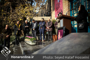 تشییع پیکر منوچهر لشگری در خانه ی هنرمندان