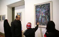 افتتاحیه نمایشگاه آثار احمد اسفندیاری در آرت سنتر باغ