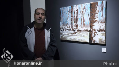 افتتاحیه نمایشگاه آثار تجسمی هنرمندان سینمایی 