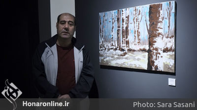 افتتاحیه نمایشگاه آثار تجسمی هنرمندان سینمایی 
