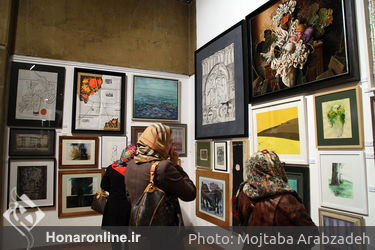 نمایشگاه "هفت نگاه" در فرهنگسرای نیاوران2