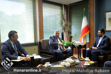 دیدار سیدمجتبی حسینی با سفیر ازبکستان در ایران
