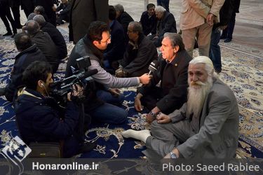 تجدید میثاق هنرمندان و وزیر ارشاد با آرمان های امام راحل