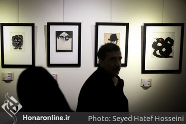 نمایشگاه آثار  قباد شیوا در گالری دیلمان