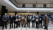 Iranian cartoonists honored at Zagreb Salon of Car Caricatures