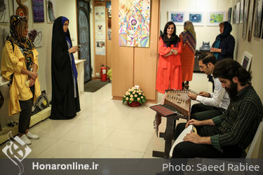  نمایشگاه نقاشی شهین قیدر شاداتی در گالری احسان