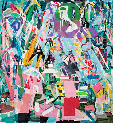 Mashhad gallery hangs works by American painter Thomas Berding 