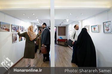 نمایشگاه نقاشی کودکان سیستان و بلوچستان در گالری بهارک