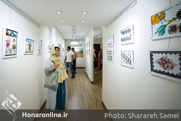 نمایشگاه نقاشی کودکان سیستان و بلوچستان در گالری بهارک