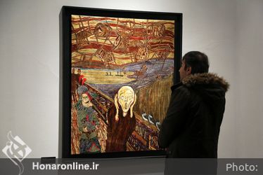 مراسم افتتاحیه نمایشگاه مروری بر آثار و زندگی علی اکبر صادقی در موزه هنرهاي معاصر