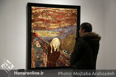مراسم افتتاحیه نمایشگاه مروری بر آثار و زندگی علی اکبر صادقی در موزه هنرهاي معاصر