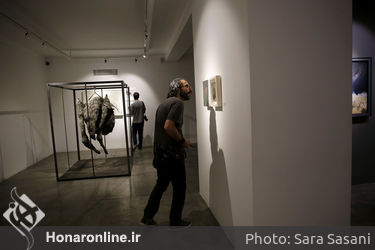 افتتاحیه نمایشگاه گروهی "وجود ادراک نشده" در گالری شیرین