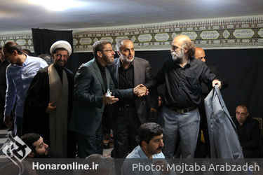 مراسم گرامى‌داشت هفتمین شب شهادت امام حسین (ع) در موسسه توسعه هنرهای معاصر2