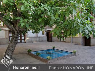حوض یکی از عناصر معماری ایرانی
