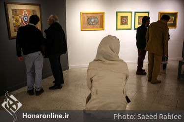 نمایشگاه نقاشی ترمه کمانی در گالری نگر