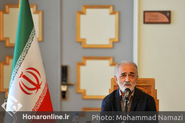 هادی آرزم - نشست خبری فراخوان برگزاری آزمون نوازندگی در بنیاد رودکی
