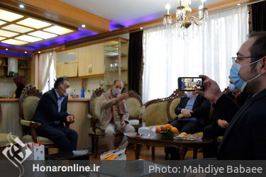 تقدیر از کیومرث قورچیان توسط موسسه هنرمندان پیشکسوت، شورای شهر و شهرداری