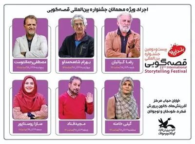 کیانیان، رحماندوست، شاه‌محمدلو و خامنه قصه می‌گویند