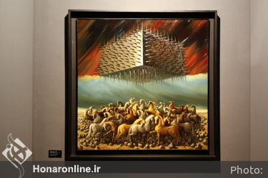 نمایشگاه آثار علی اکبر صادقی در موزه هنرهای معاصر