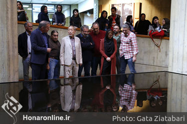 نشست خبری نوریوکی هاراگوچی خالق اثر ماده و فکر (حوض روغن) در موزه هنرهای معاصر