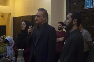 شهرام کرمی: رضا بهرامی به اصالت متن واقف است / اثر محمود استادمحمد در سنگلج افتتاح شد