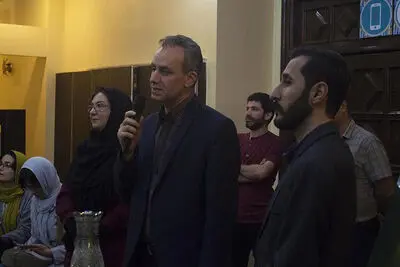 شهرام کرمی: رضا بهرامی به اصالت متن واقف است / اثر محمود استادمحمد در سنگلج افتتاح شد