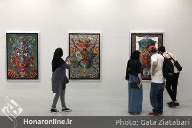 نمایشگاه آثار علی اکبر صادقی در گالری مدار موازی