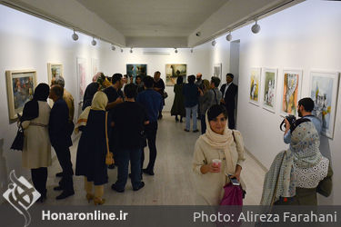 نمایشگاه گروهی نقاشی با عنوان "تجربه" در گالری دید