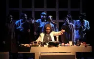 The Man Who goes on Stage at Tehran Theater