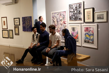 دومین بازار آثار هنری در خانه هنرمندان