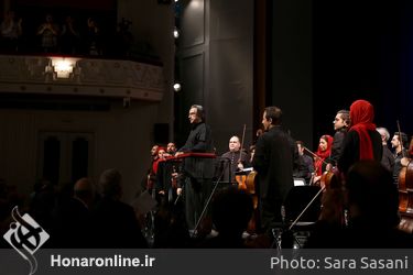 کنسرت مشترک ارکستر سمفونیک تهران و ارسکتر فستیوال راونا به رهبری ریکاردو موتی در تالار وحدت