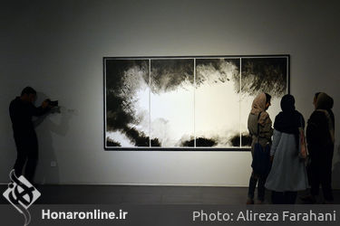 نمایشگاه نقاشی‌های آب‌مرکب پری‌یوش گنجی در گالری ایرانشهر