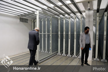 بازدید ویژه خبرنگاران از مرمت و نوسازی گنجینه موزه هنرهای معاصر تهران