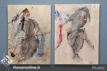 نمایشگاه نقاشی‌های هیرو شیخ‌الاسلامی در گالری ثالث