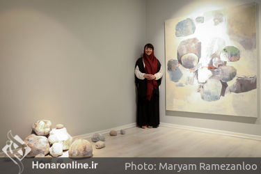 نمایشگاه نقاشی ژیلا کامیاب در گالری ساربان