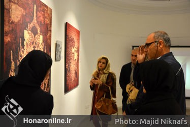 نمایشگاه آثار علی رحیمی در گالری دانشگاه هنر