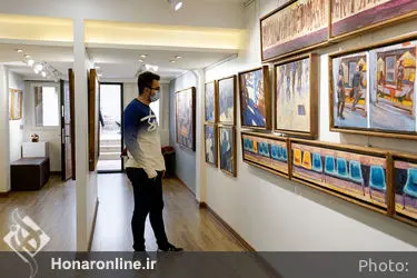 نمایشگاه نقاشی آرمین ابراهیم پور در گالری بهارک