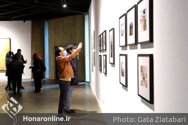 بازدید از "نمایشگاه ارمغان" و "عکس مفهومی" در موزه هنرهای معاصر 