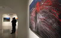 افتتاحیه نمایشگاه نقاشی علیرضا معصومی در گالری اثر