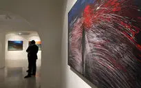 افتتاحیه نمایشگاه نقاشی علیرضا معصومی در گالری اثر