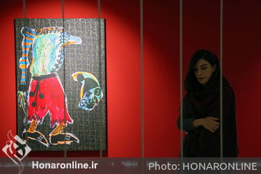 نمایشگاه نقاشی های نیلوفر جمشیدپور در گالری ثالث