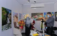 نمایشگاه گروهی سولان در گالری پنج پنج