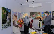 نمایشگاه گروهی سولان در گالری پنج پنج