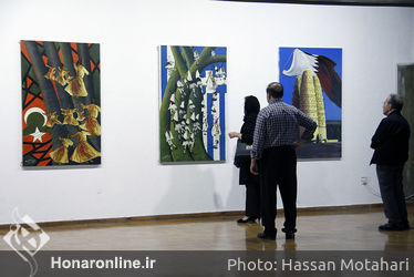 نمایشگاه گریگور یعقوبی در گالری فرهنگسرای نیاوران