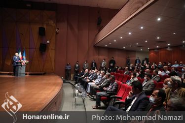 مراسم تکریم و تودیع آقای مهدی افضلی مدیر عامل سابق و معرفی اقای مجید زین العابدین، مشاور وزیر فرهنگ و ارشاد اسلامی و مدیرعامل بنیاد رودکی در تالار رودکی