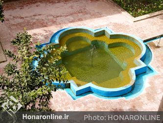 حوض یکی از عناصر معماری ایرانی