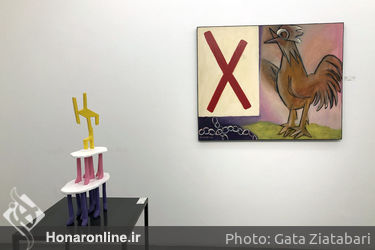 نمایشگاه انفرادی حجم بیژن نعمتی شریف در گالری شیرین